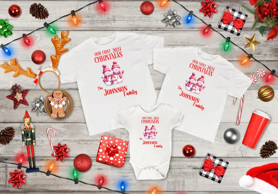 Copy of Christmas White T-Shits Mockup Smart Scene